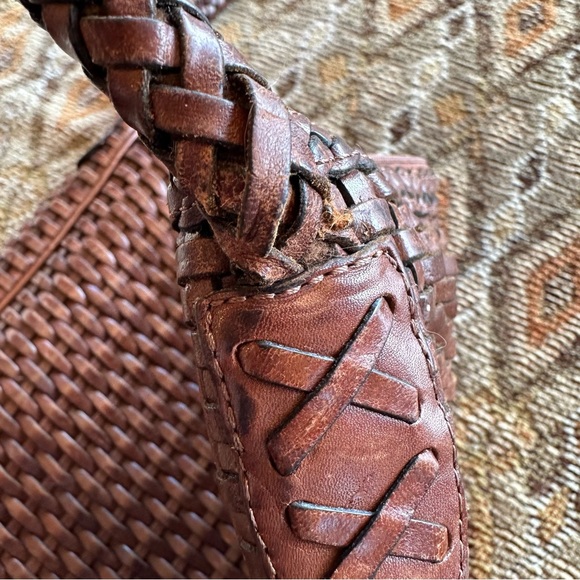 CEM Vintage Woven Structured Leather Brazilian Shoulder - Picture 6 of 17